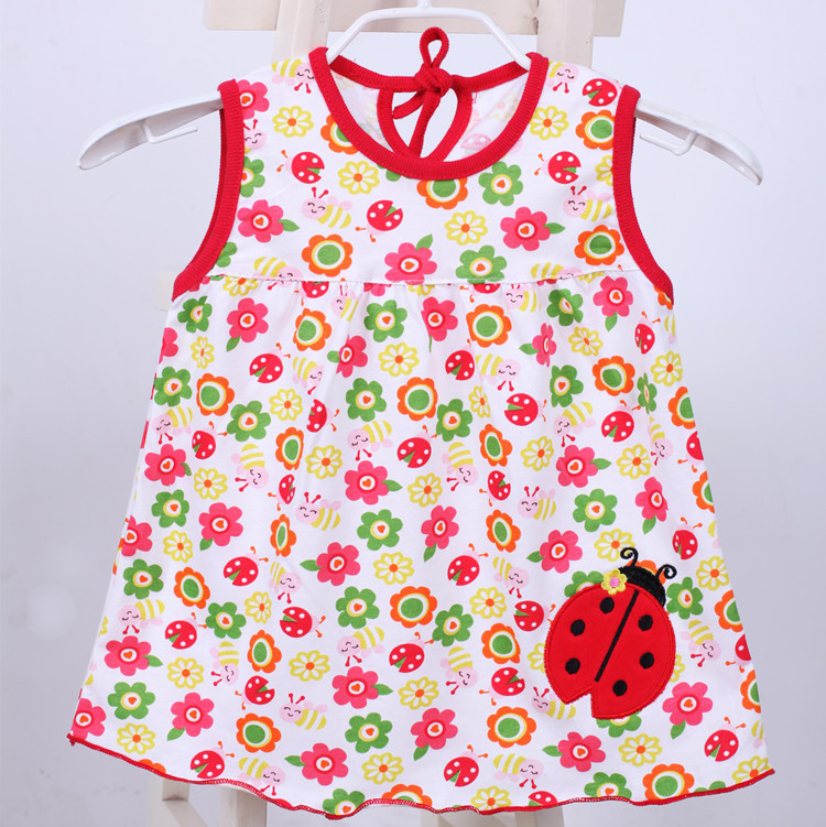 Baby skirt wholesale infant original skirt dress knitted cotton embroidered princess skirt children's skirt a generation of 3