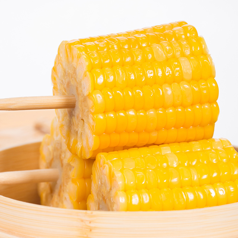 Monkey is Guangxi Fruit Corn Segment [120gX3 Bag] Vacuum Instant Fresh and Tender Sweet Corn Segment Substitute Coarse Grain
