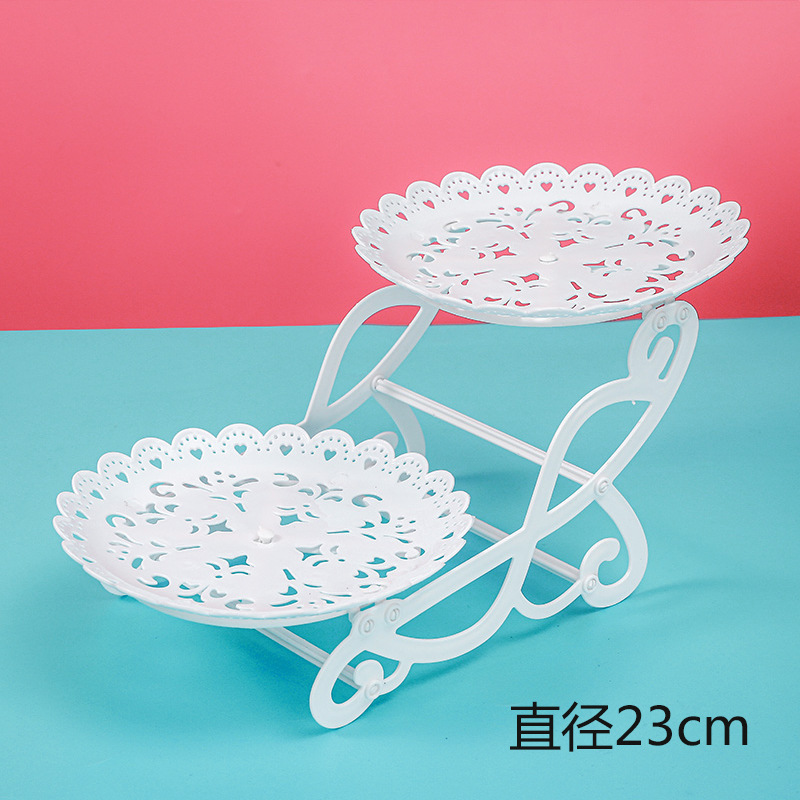 Подставка для десертов для праздничного оформления столешницы тарелка для фруктов