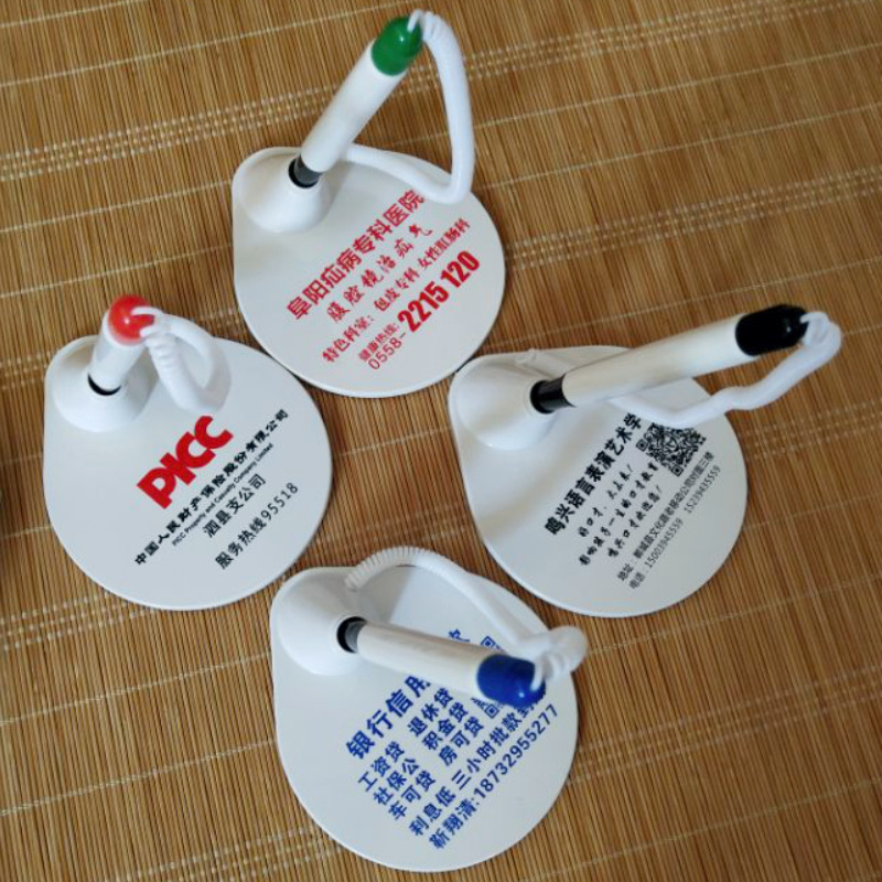 Abs Plastic Desk Pen, Desktop Fixed Signature Pen, Bank Phone Cord Anti-Lost Counter Pen, Advertising Promotion Desk Pen