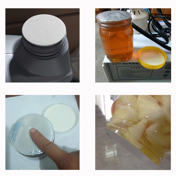 Electromagnetic induction pet aluminum foil gasket pe foam glass bottle cap sealing composite aluminum foil breathable sealing film