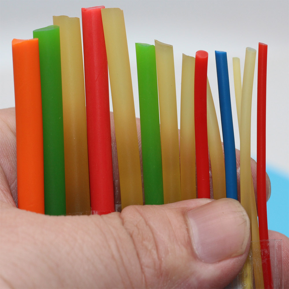 2-8mm solid rubber band high elastic slingshot round rubber band 2-6mm latex tube hunting shooting chiffon rubber band