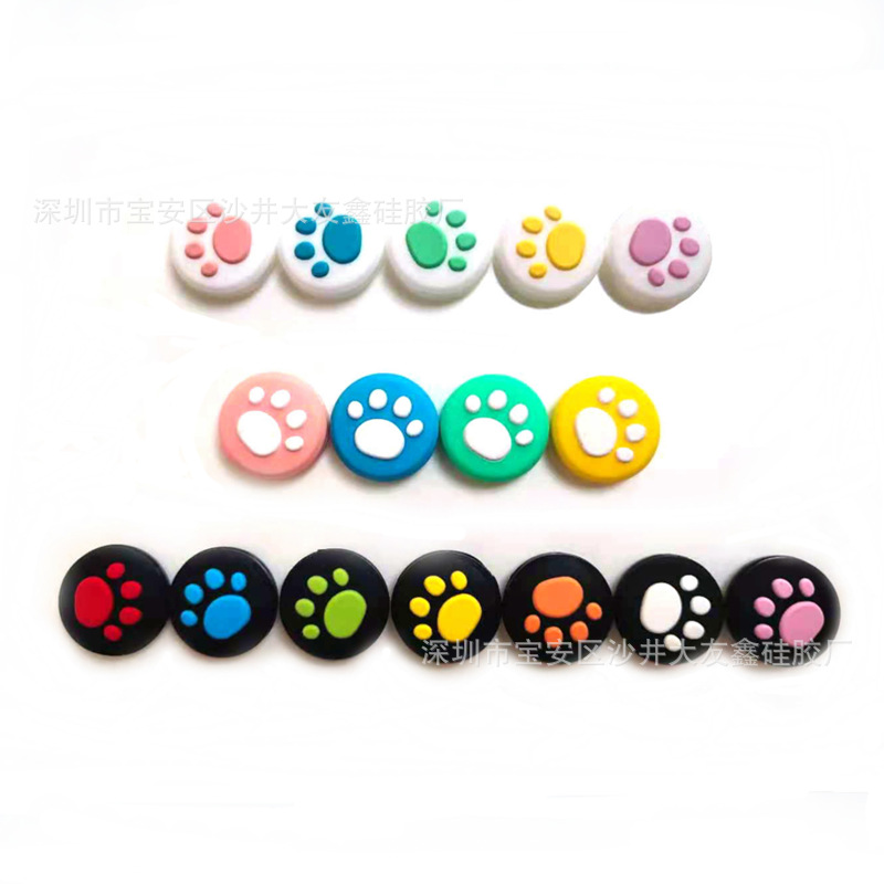 Накладка на джойстик Joycon Cat Claw левая и правая разделенные силиконовые накладки для Animal Forest