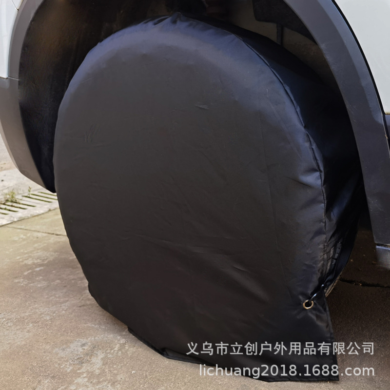 Cross-border hot selling motorcycle tire cover waterproof vinyl tire protective cover car paint repair protective cover
