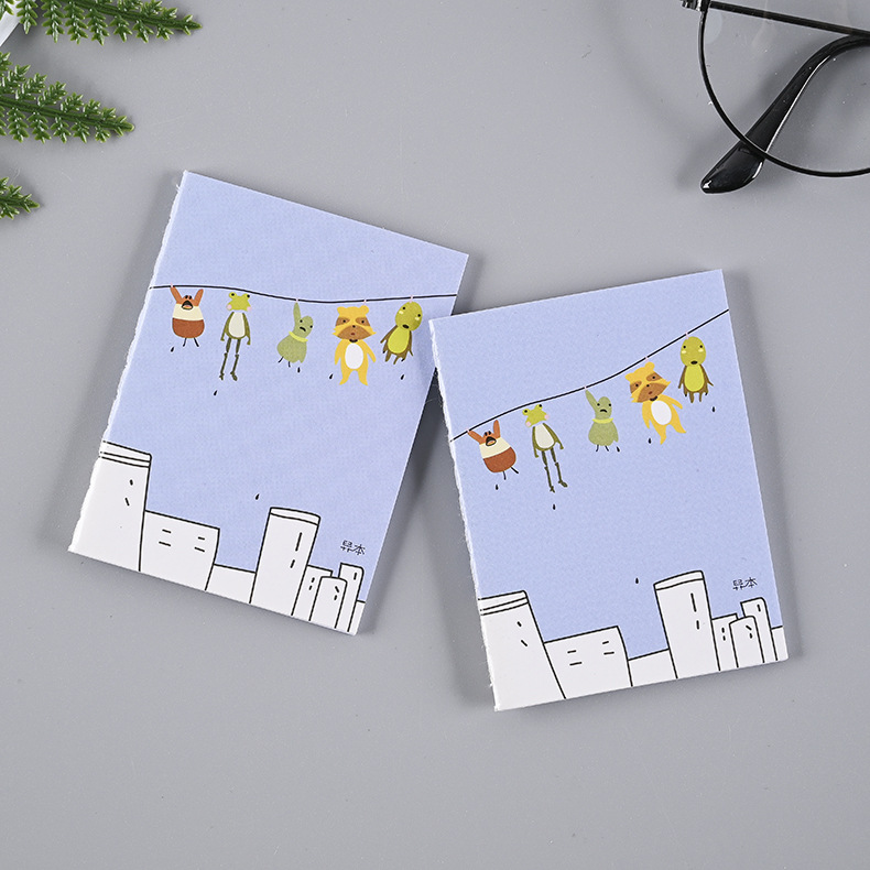 Small Notebook Portable Notepad Students Carry Mini A7 Simple Handbook Word Book