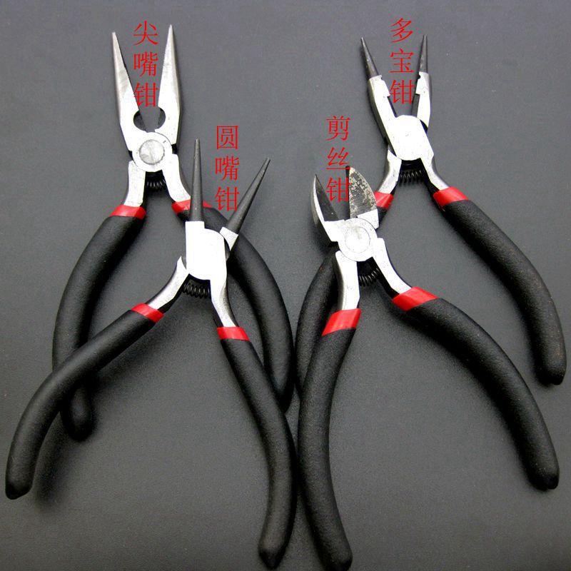 diy Инструменты для Ювелирных Изделий Круглые Плоскогубцы Многофункциональные Плоскогубцы Резка и Сгибание Девятигранные Плоскогубцы
