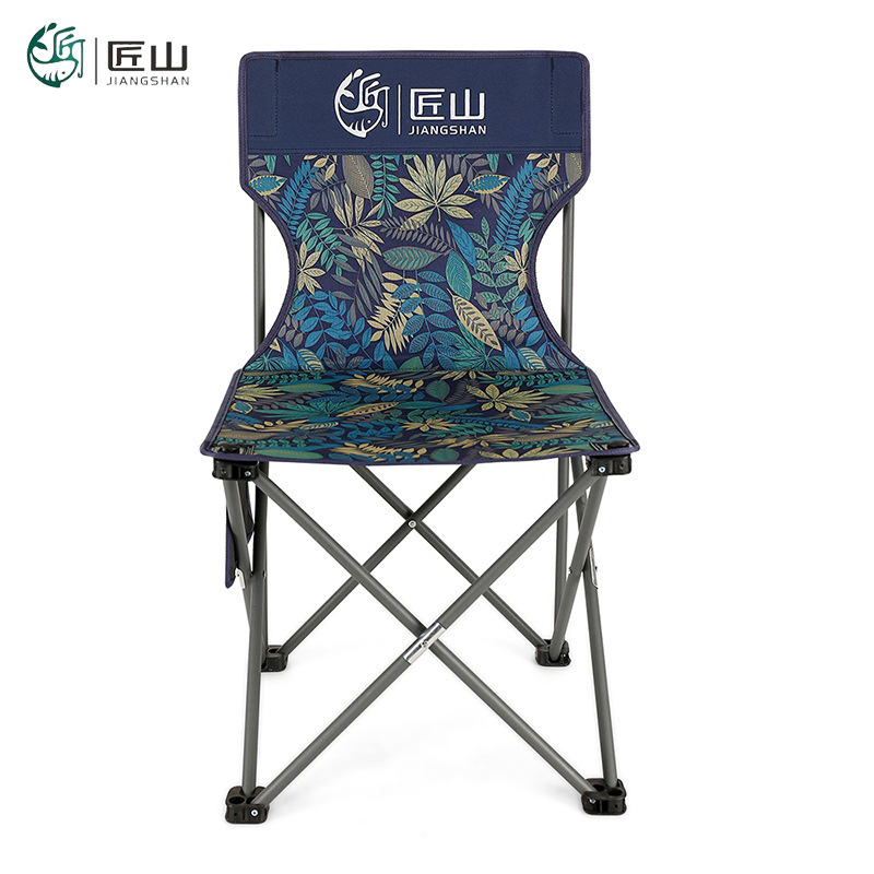 Craftsman Mountain Outdoor Folding Stool Fishing Chair Camping Fishing Chair Portable Casual Seat Chair Art Casual Fishing Chair