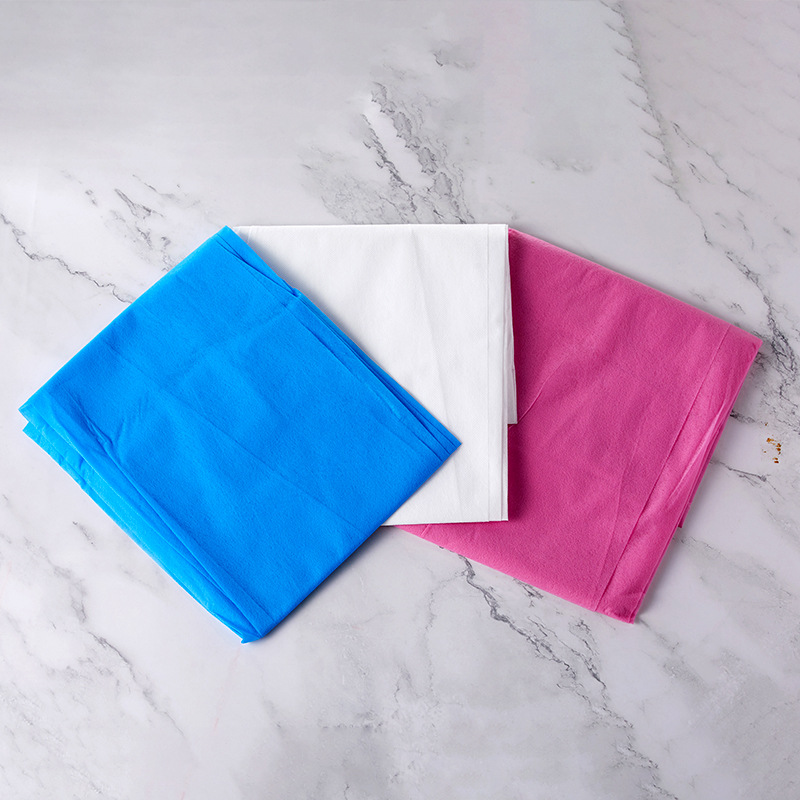 Disposable Bed Sheetss Beauty Salon Beauty Bed Massage Special Travel Portable Pure Color Non-Woven Bed Sheetss