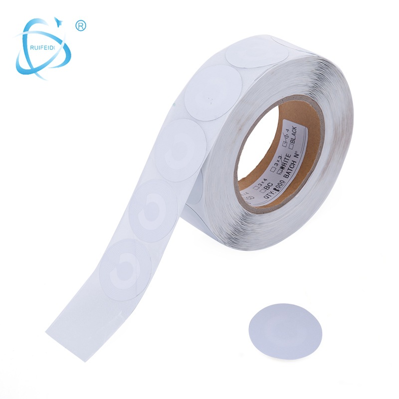 Y Factory Direct Wholesale Round 40MM 8.2MHZ Rf Anti-theft Soft Label EAS Anti-theft Label Wholesale