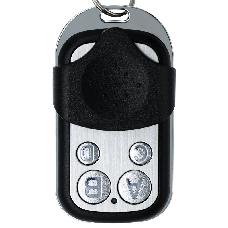 Кросс-бодерная 433м супер копия металлического дистанционного управления с четырьмя кнопками, универсальное беспроводное управление