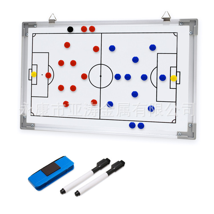Поставка двусторонней магнитной доски для тренеров 60*90 см для футбола и баскетбола (YT-6532)