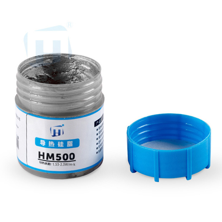 Huamei thermal paste manufacturer HM501 gray thermal silicone grease 1.53W canned 30g computer graphics CPU thermal paste