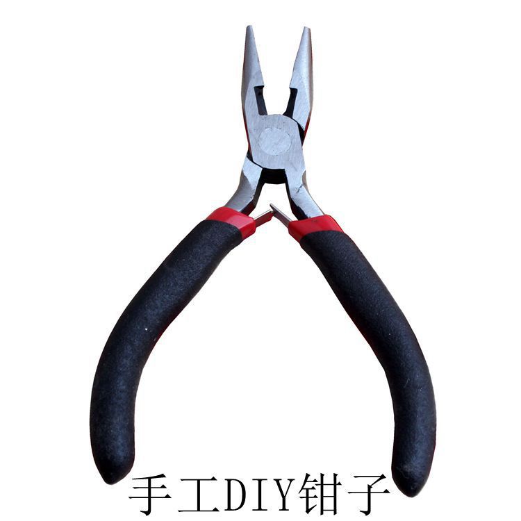 diy Jewelry Hand Tools Round Nose Pliers Multi-purpose Pliers Cutting and Bending Nine-character Needle-nose Pliers