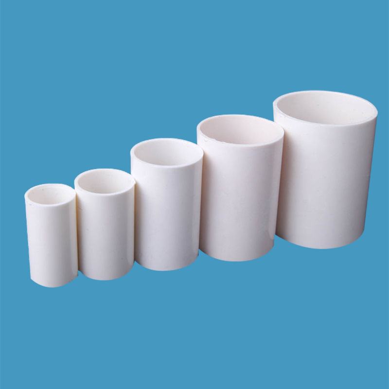 Standard PVC line pipe joint injection grade electrical pipe connector Decoration Engineering accessories PVC threading pipe direct
