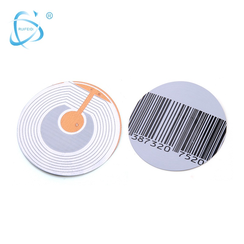 Y Factory Direct Wholesale Round 40MM 8.2MHZ Rf Anti-theft Soft Label EAS Anti-theft Label Wholesale