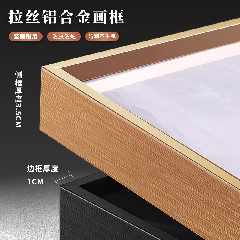 Living Room Decorative Painting Accessible Luxury Sofa Background Wall Crystal Porcelain Painting Restaurant Entrance Painting Meter Box Hanging Painting Bedroom Bedside Painting