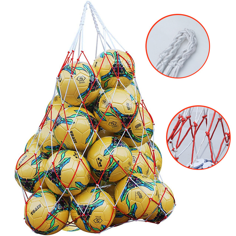 Basketball Net Bag Football Volleyball Net Bag Thick 10-20 Large Net Bag Net Bag