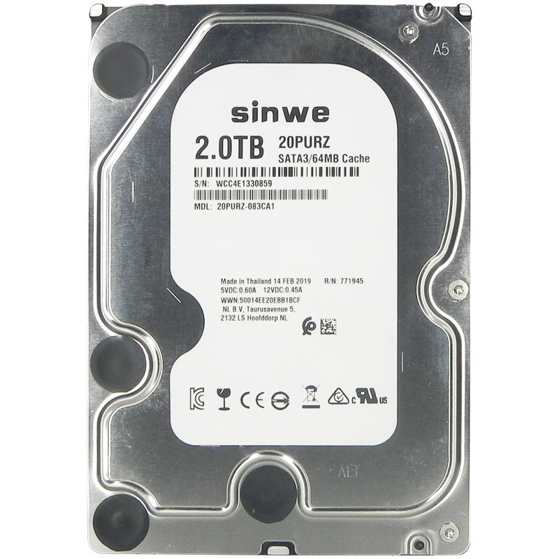 Mechanical hard disk 2T hard disk is suitable for Western monitoring machine hard disk desktop hard disk singing machine hard disk