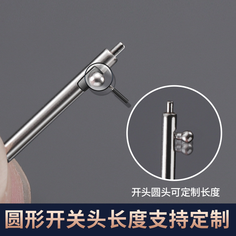 Factory direct smart watch accessories raw ear 1.5/1.8 strap raw ear stainless steel quick release switch raw ear
