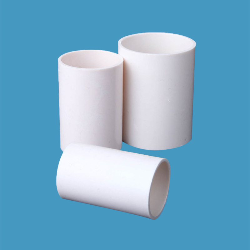 Standard PVC line pipe joint injection grade electrical pipe connector Decoration Engineering accessories PVC threading pipe direct