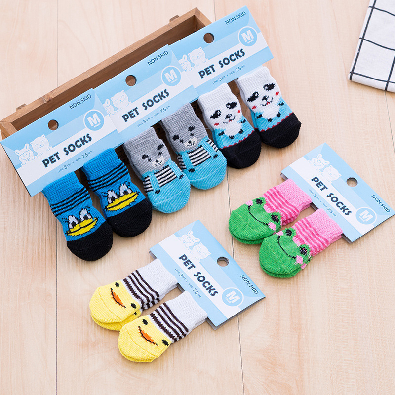Dog socks pet socks teddy anti-scratch anti-dirty cat puppy cat socks pet socks pet supplies wholesale