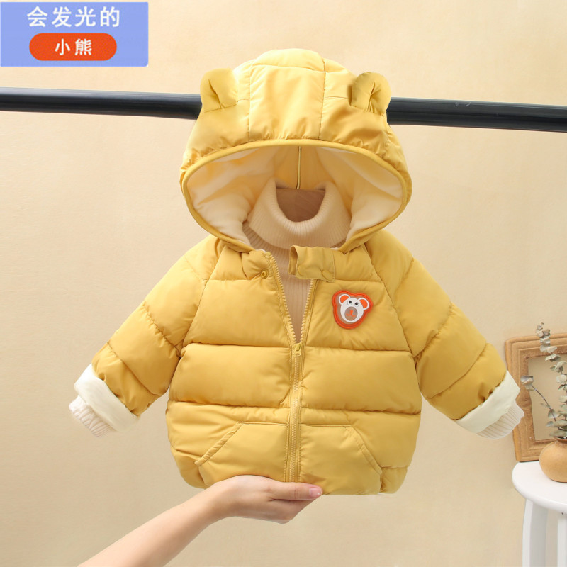 Зимняя утолщенная куртка для малышей, прямая продажа