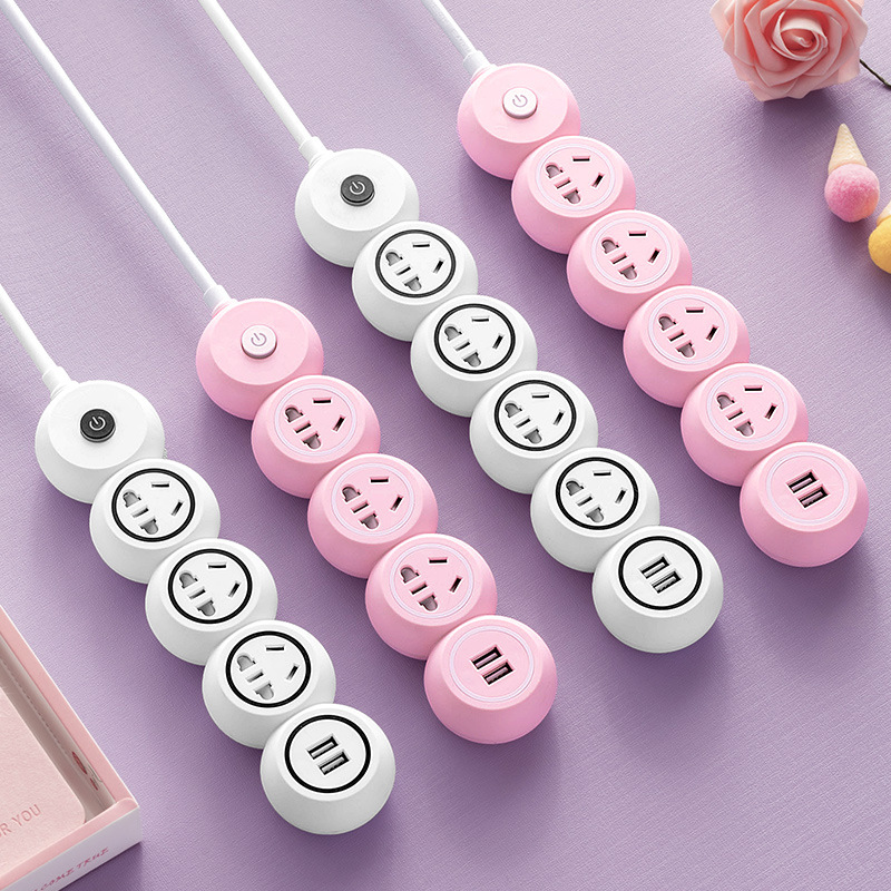 Multi-Function high-power socket usb plug-in long line intelligent charging plug-in plug-in wiring board household conversion position