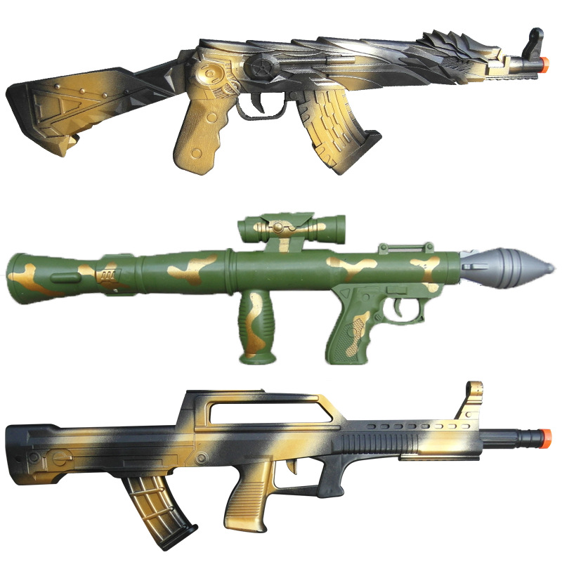 Mortar Toy Cannon Missile Launcher Simulation Grenade Thrower Rocket Jedi Chasing Children Boys