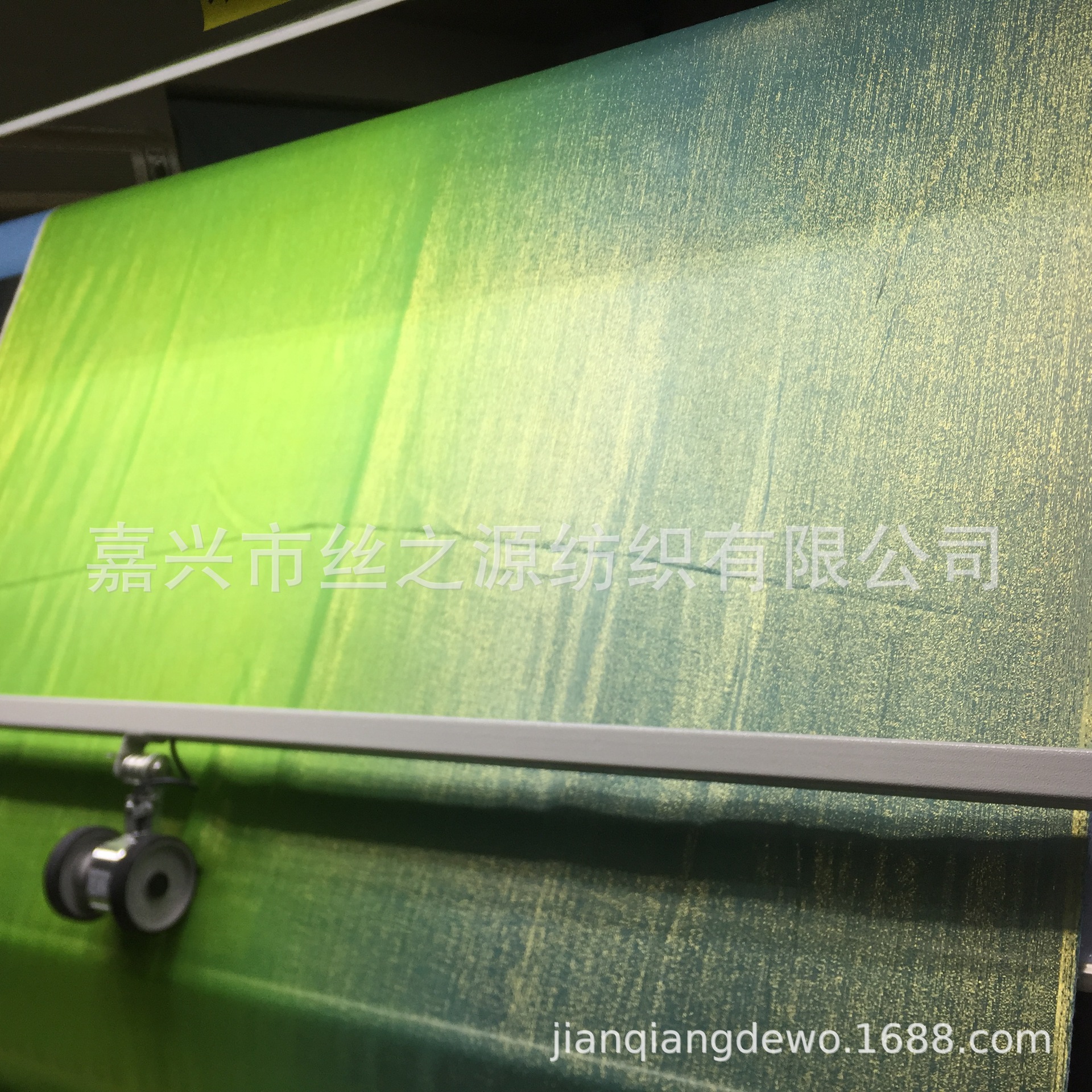 New silk Mulberry silk gold and silver silk chiffon georky gradient digital printing