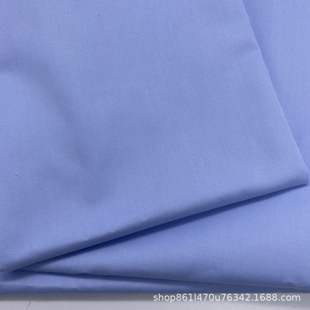 Factory Wholesale Tr Thin Oblique 13070 Rayon Shulei School Uniform Twill Jk Uniform Shirt Fabric Work Clothes Fabric