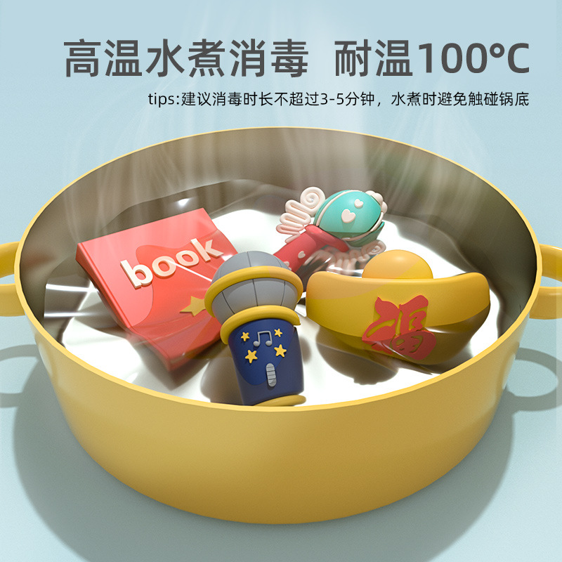 Grabbing weekly supplies props suit-year-old boys and girls baby children modern princess birthday lottery supplies soft rubber toys