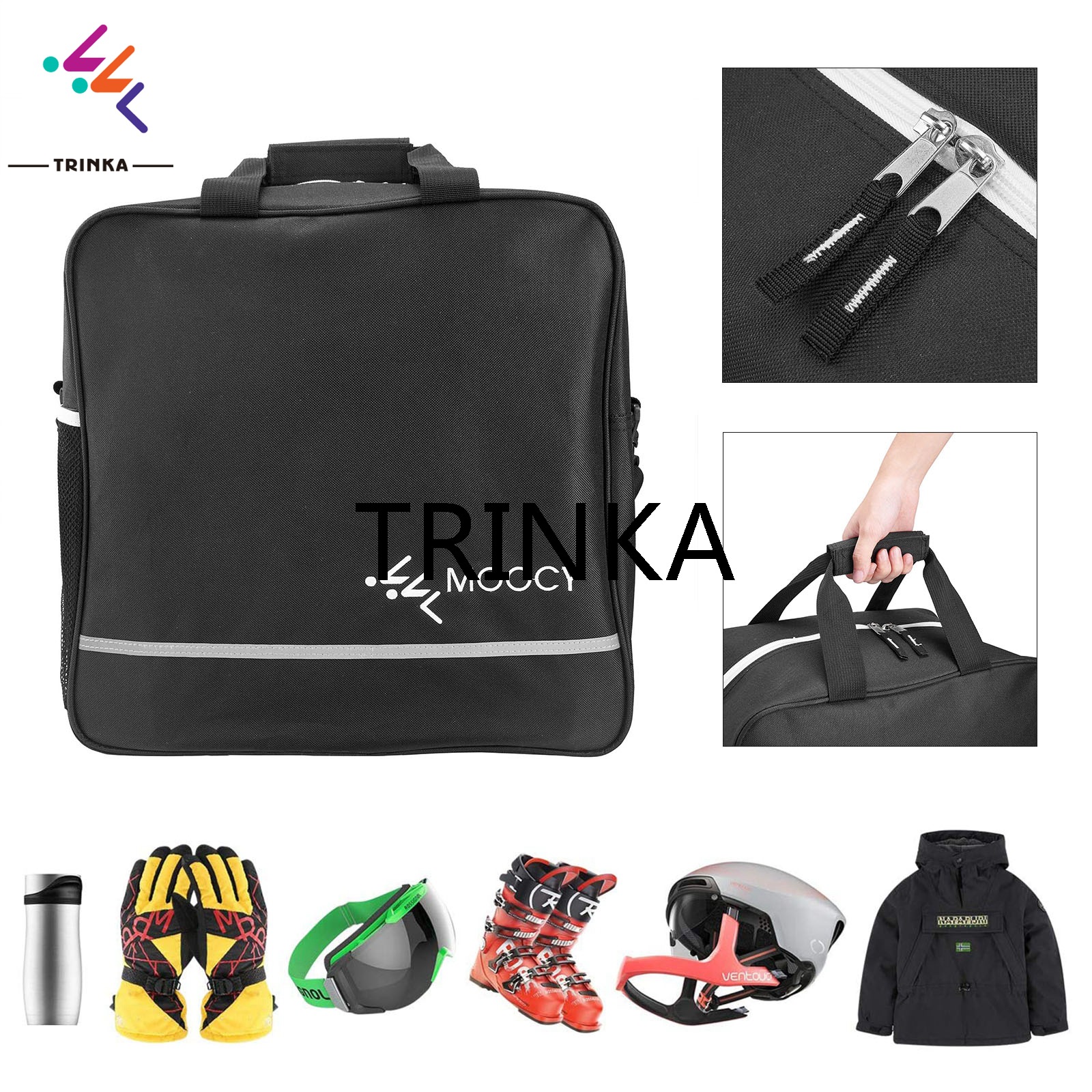 Waterproof Ski Bag, Single Ski Travel Bag, Transportation Snowboard, Snowboard Backpack, Ski Boot Bag