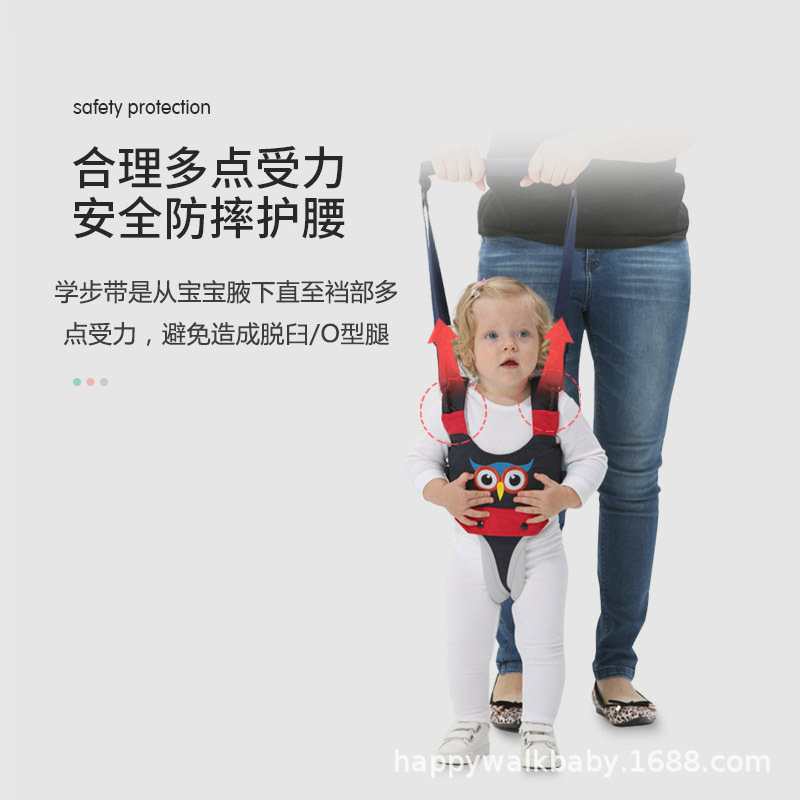 Toddler belt factory direct wholesale full-section disassembly dual-purpose baby toddler belt anti-fall anti-Le baby toddler belt