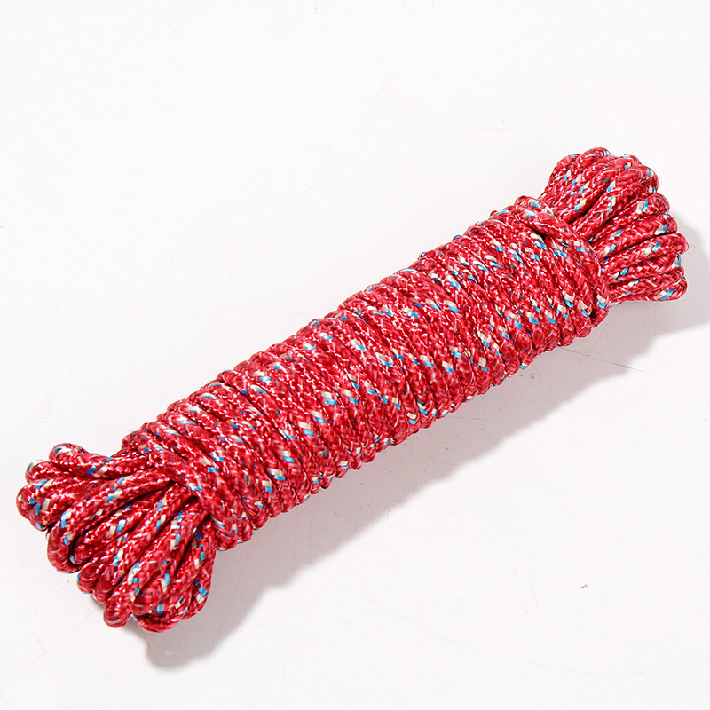 Manufacturer Sells Outdoor Clothesline Thickened Quilt Drying Clothesline Binding Rope Decorative Braided Rope