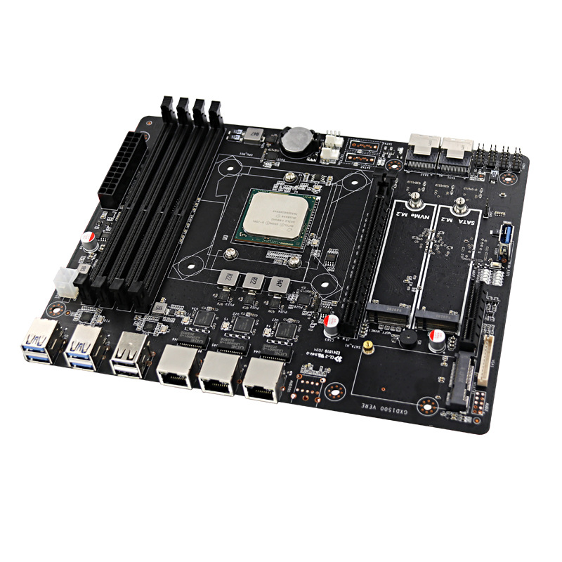 8-Bay Nas Storage Server Matx Motherboard 16-Core Disk Array Network Storage Micro Server Motherboard