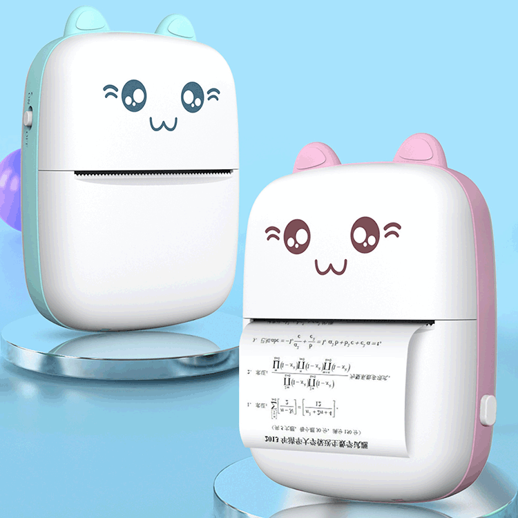 Factory wholesale student pocket mini wrong shoot search label portable office thermal printer sticker