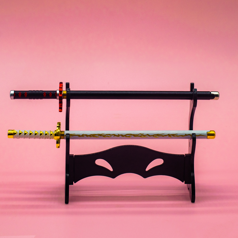 Ghost Extinguishing Blade Kitchen Door Charcoal Zhilang Signature Pen My Wife Shan Yi Water Column Worm Eating Inflammation Column Water Pen Metal Model