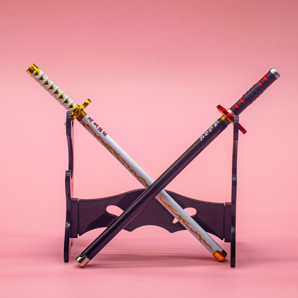 Ghost Extinguishing Blade Kitchen Door Charcoal Zhilang Signature Pen My Wife Shan Yi Water Column Worm Eating Inflammation Column Water Pen Metal Model