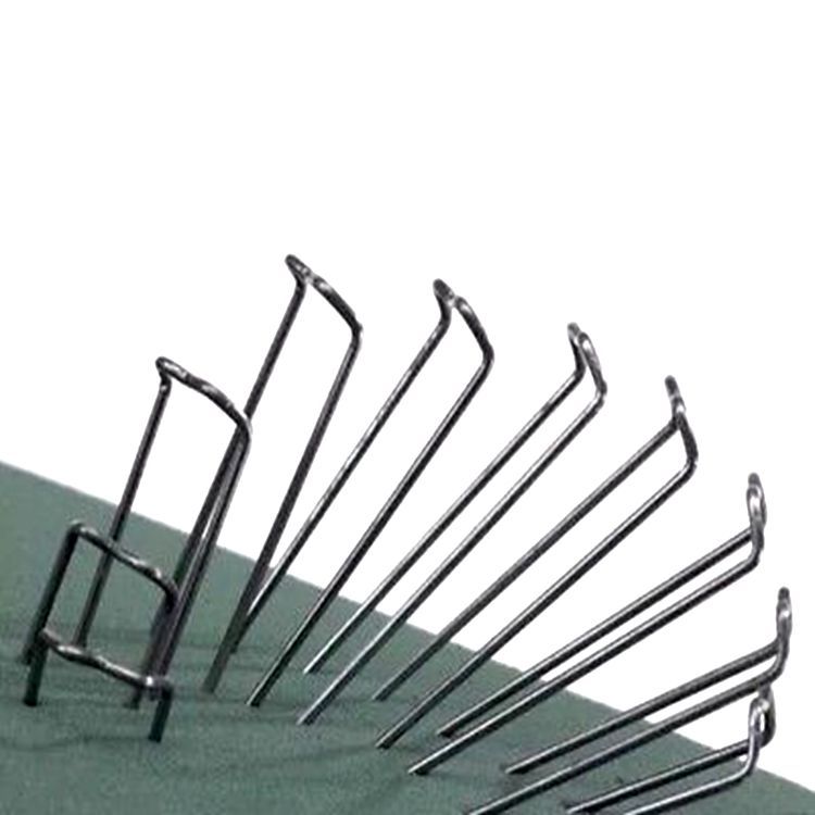 Spot flower green plant M-shaped needle U-shaped German needle Moss fixed wreath making tree sculpture M-shaped needle