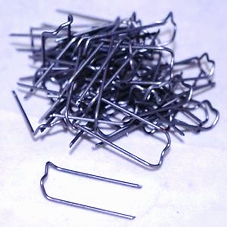 Spot flower green plant M-shaped needle U-shaped German needle Moss fixed wreath making tree sculpture M-shaped needle