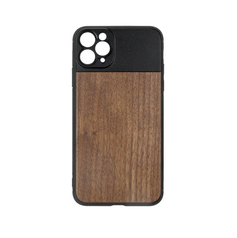 [A generation of hair] Ebolo IBOOLO 17mm Universal wood grain anti-fall mobile phone lens protective case