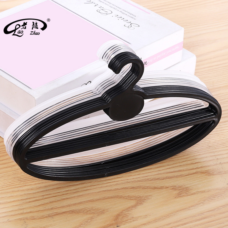 Оптовая овальная пластиковая вешалка для шарфов и полотенец 5005 # 22CM