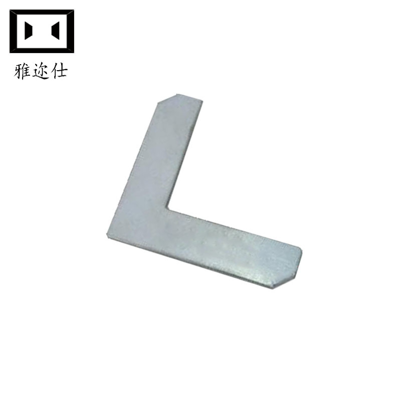 90-Degree Right Angle Spacer Bent Internal and External Corner Bracket Galvanized Iron Connector for Lighting Fixtures, Fabric Lamp Boxes, Lighting, and Advertising Signs