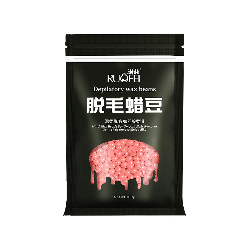 Hard Wax Beans Forhairremoval Beeswax Beans 100g Beeswax Beans Paper-Free Hair Removal Wax