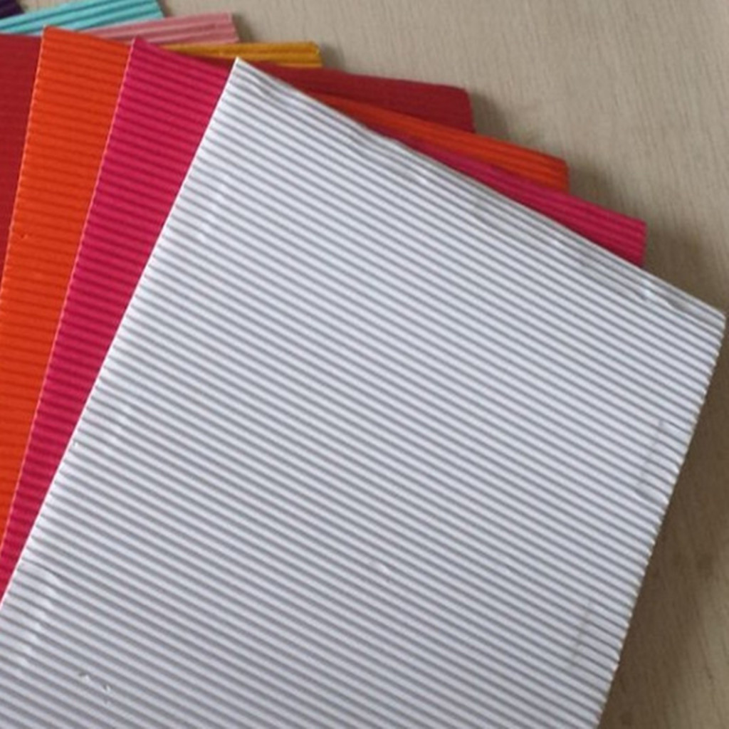 Factory Direct Sales Ef Pit Two-Layer Three-Layer Colorful Double Offset Paper White Pit Paper Corrugated Paper