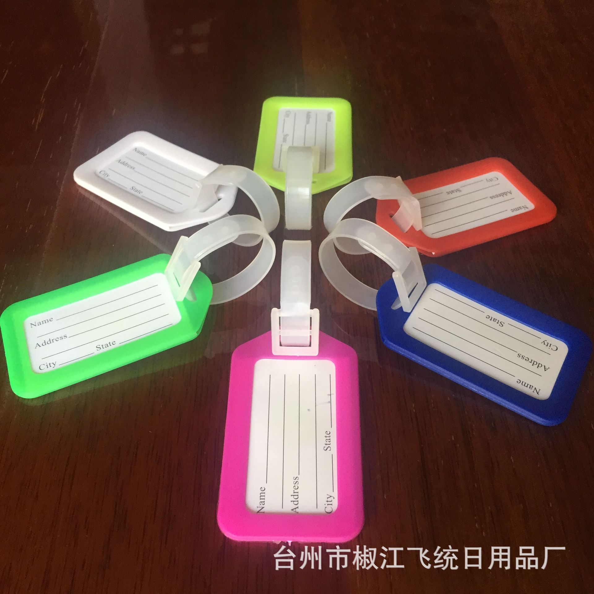 Factory direct luggage tag. Aircraft tag. Suitcase check card boarding card luggage tag 10 color optional