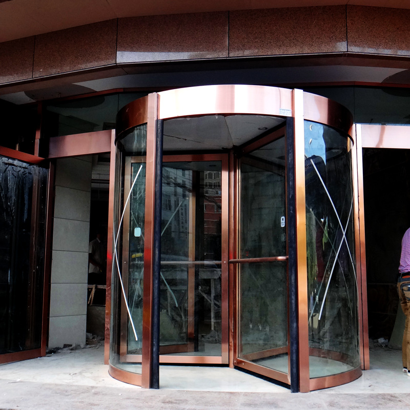 Hotel Revolving Door, Shopping Mall, Office Building Revolving Door, Two-Wing Three-Wing Revolving Door, Manual Electric Business Building Revolving Door