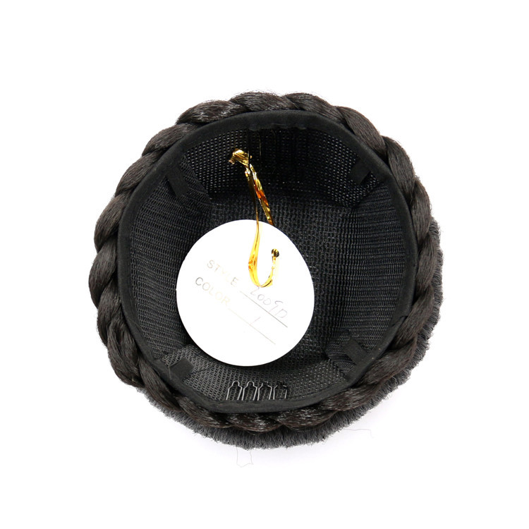 European and American wig explosion ball head wig bag Korean jewelry seamless hair Women's wig set manufacturers wholesale