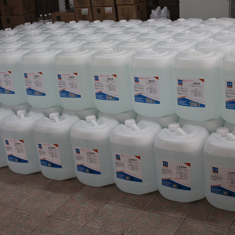 Qianjing Industrial Distilled Water 25kg Laboratory First-Level Standard Laboratory Analysis Distilled Water for Chemical Coatings