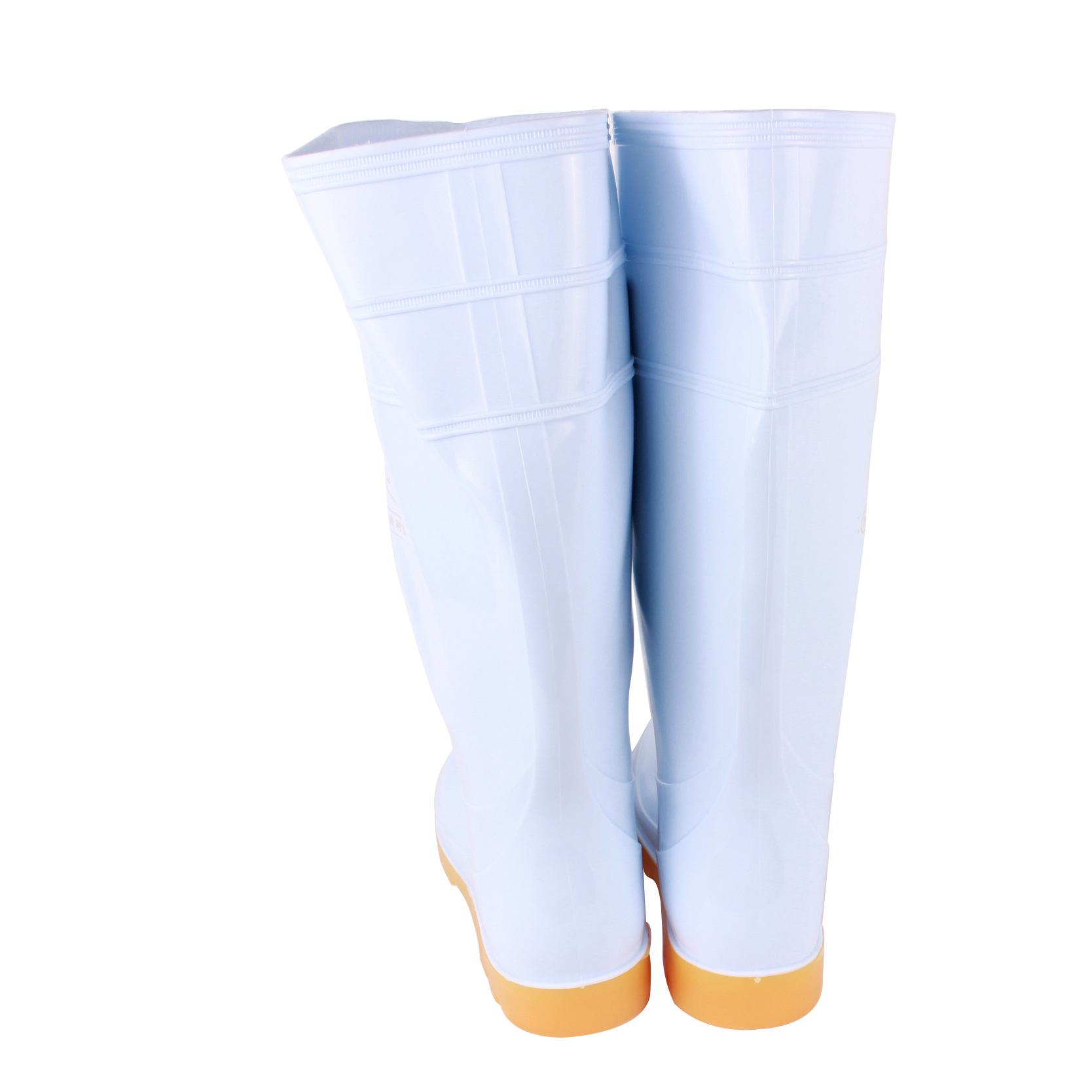 Tianjin Litai High Barrel White Food Boots Beef Slip-proof Wear-resistant Oil-resistant Acid and Alkali Resistant High Barrel Water Boots